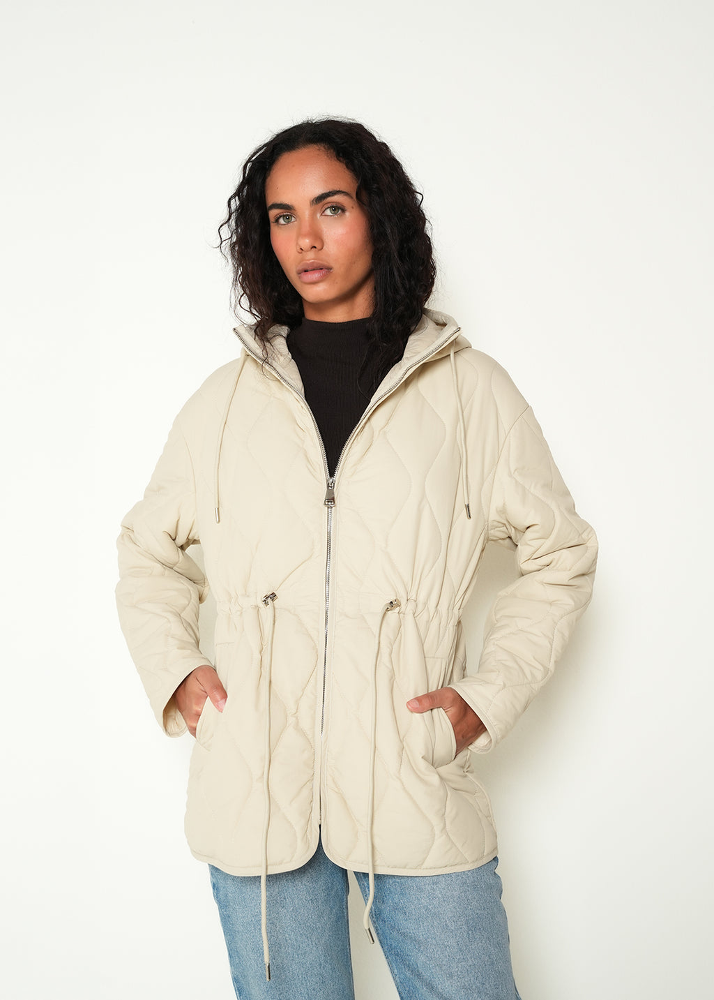 Chaqueta manga larga alto - Crudo 14_423H031_CRU110104_3