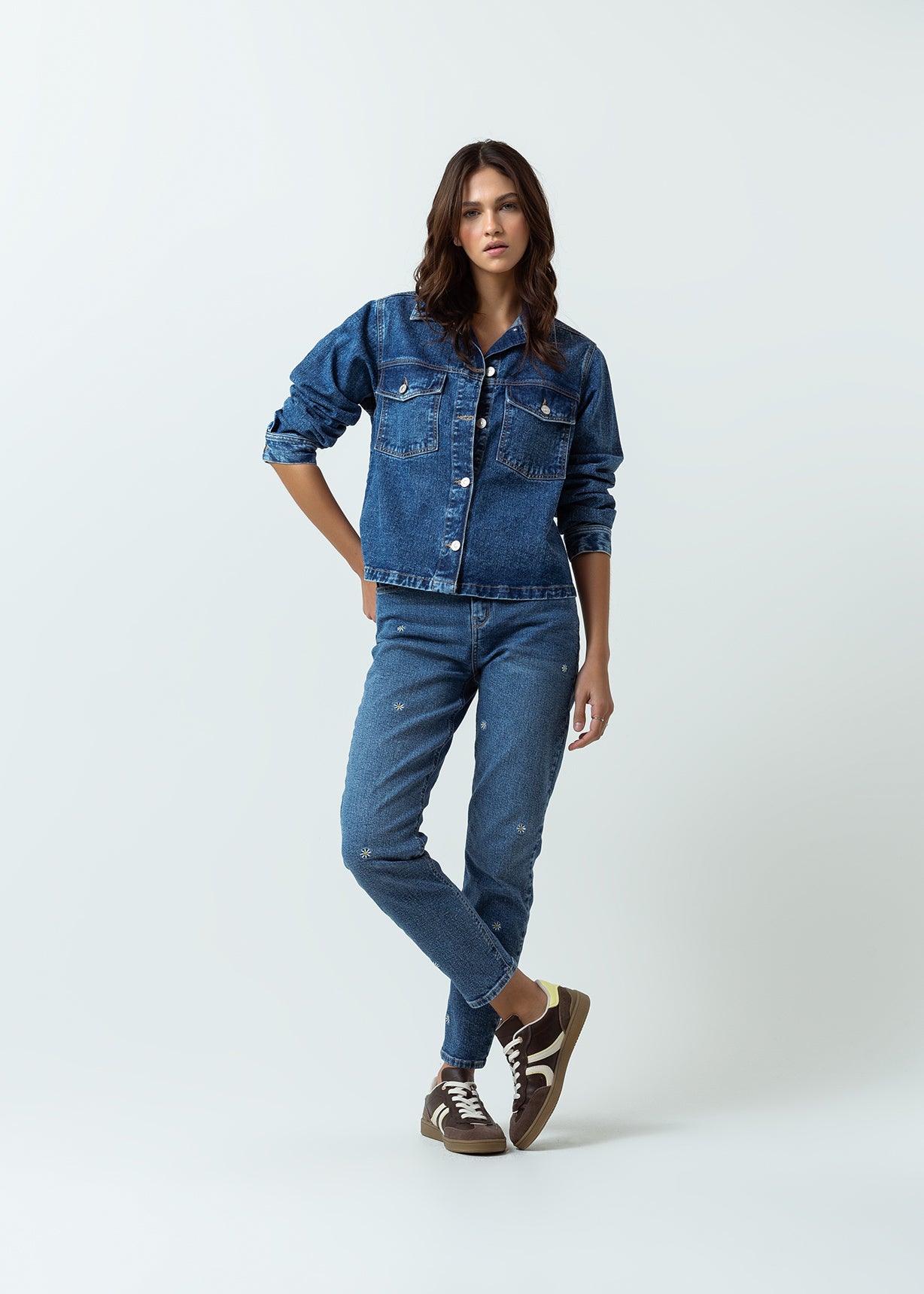 Chaqueta tipo Trucker en denim - Azul 14_425G015_AZU194227_3
