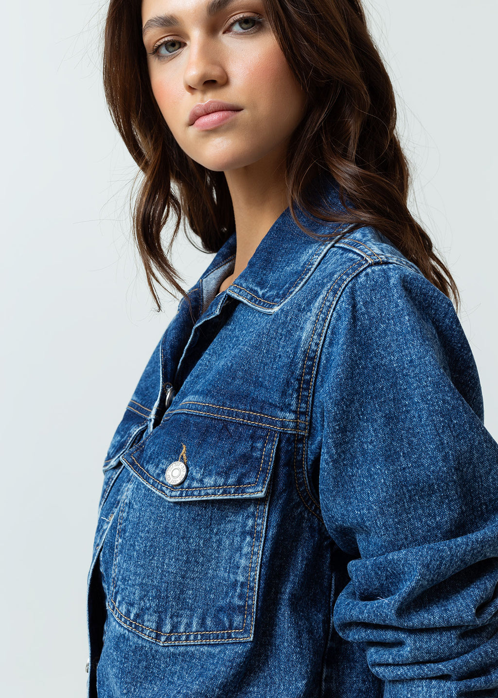 Chaqueta tipo Trucker en denim - Azul 14_425G015_AZU194227_6
