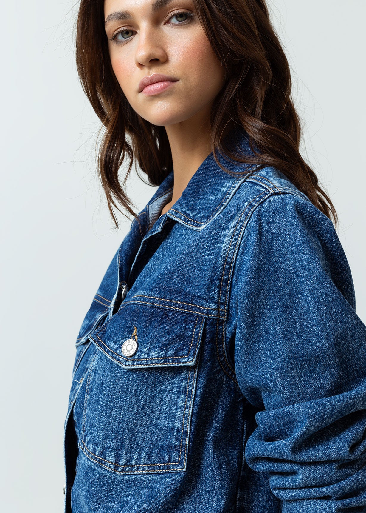 Chaqueta tipo Trucker en denim - Azul 14_425G015_AZU194227_6