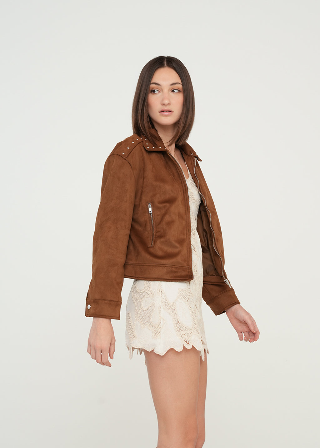 Chaqueta con taches - Café 14_429G052_CAF181048_5