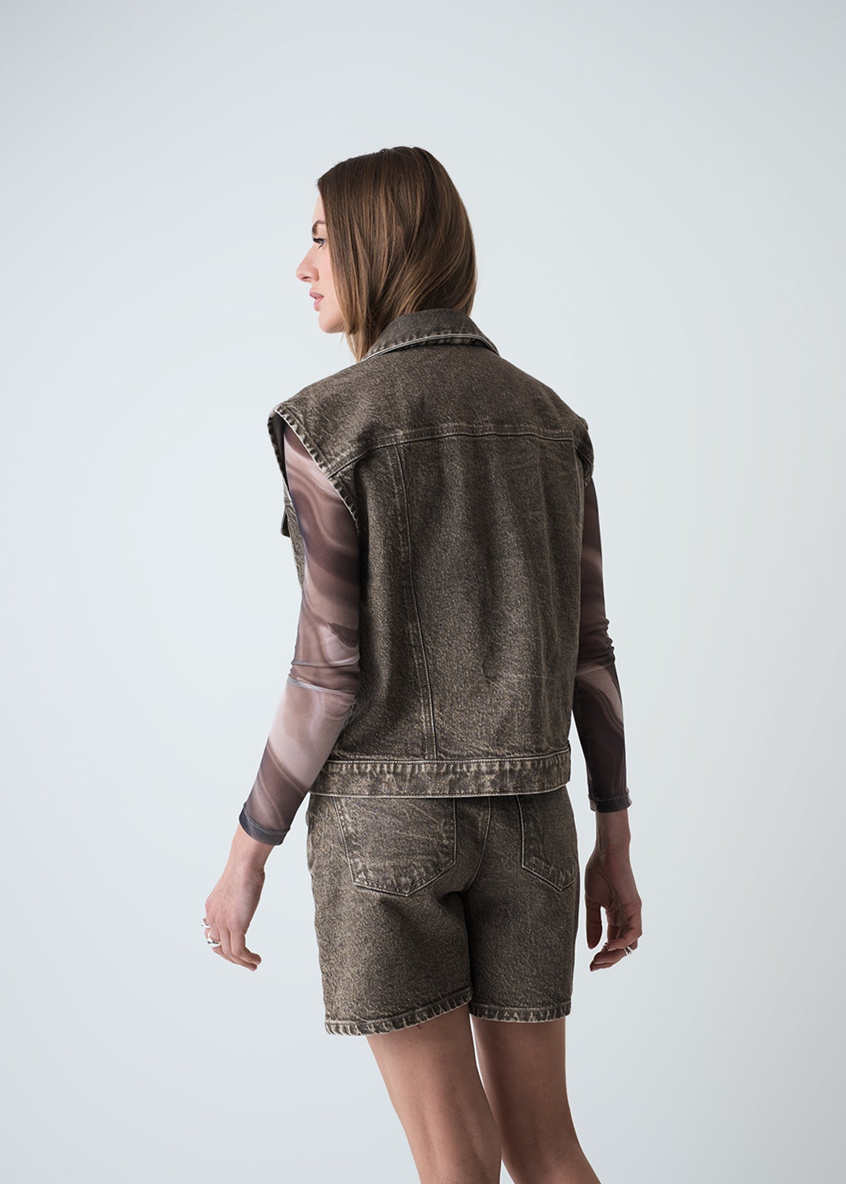 Chaleco con bolsillos - Gris 14_429G326_GRI180513_6