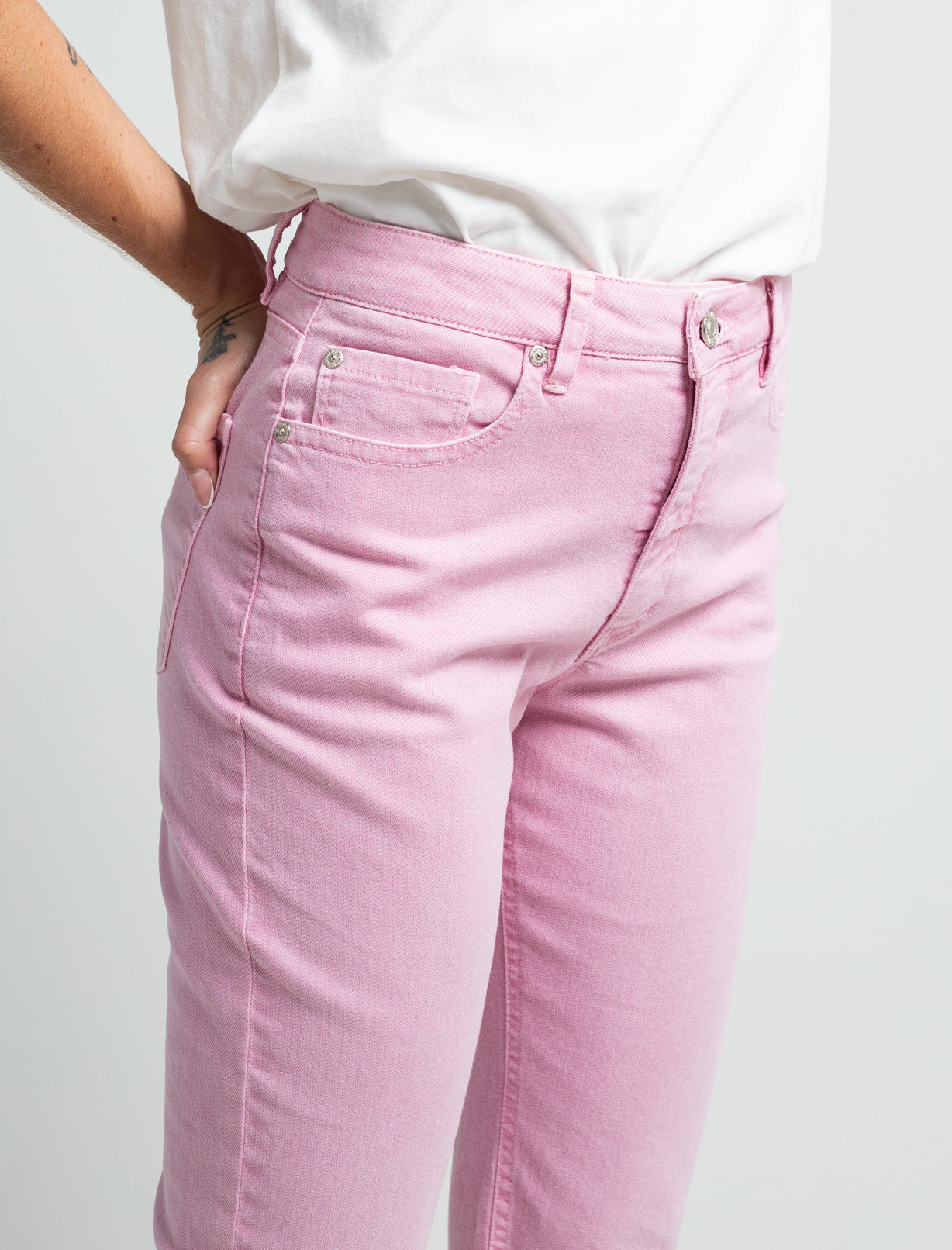 Pantalón cinco bolsillos - Rosa 14_431F309_ROS142305_8