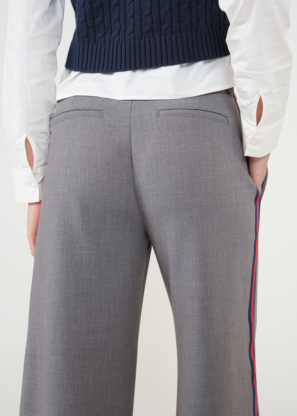 Pantalón Wide Leg clásico - Gris 14_431H334_GRI184005_6