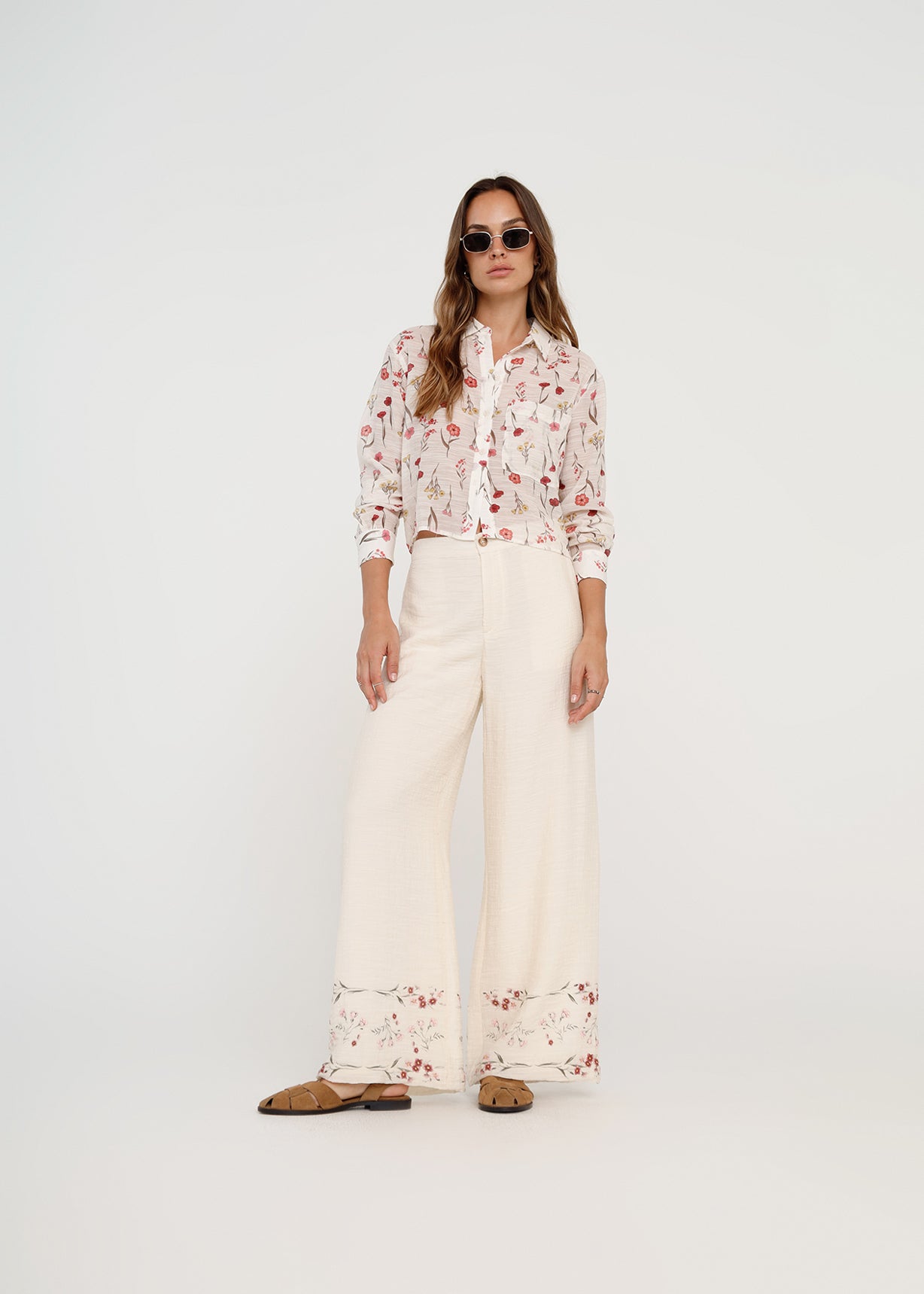 Pantalón Palazzo con diseño floral - Blanco 14_431H335_BLA120601_5
