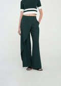 Pantalón Wide Leg con capa - Verde 14_431H375_VER195320_0