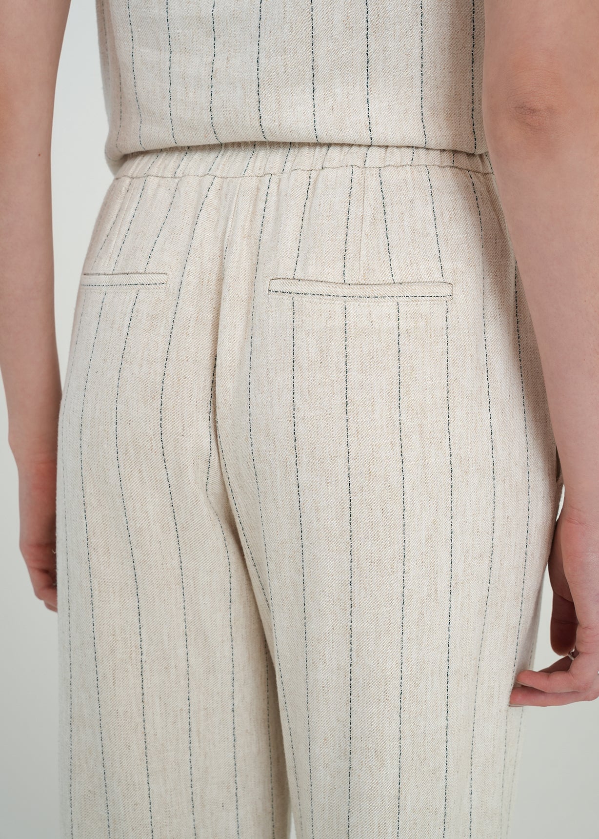 Pantalón Straight a rayas - Crudo 14_431H393_CRU110104_6