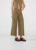 Pantalón Wide Leg con prenses - Verde 14_432H301_VER170517_0
