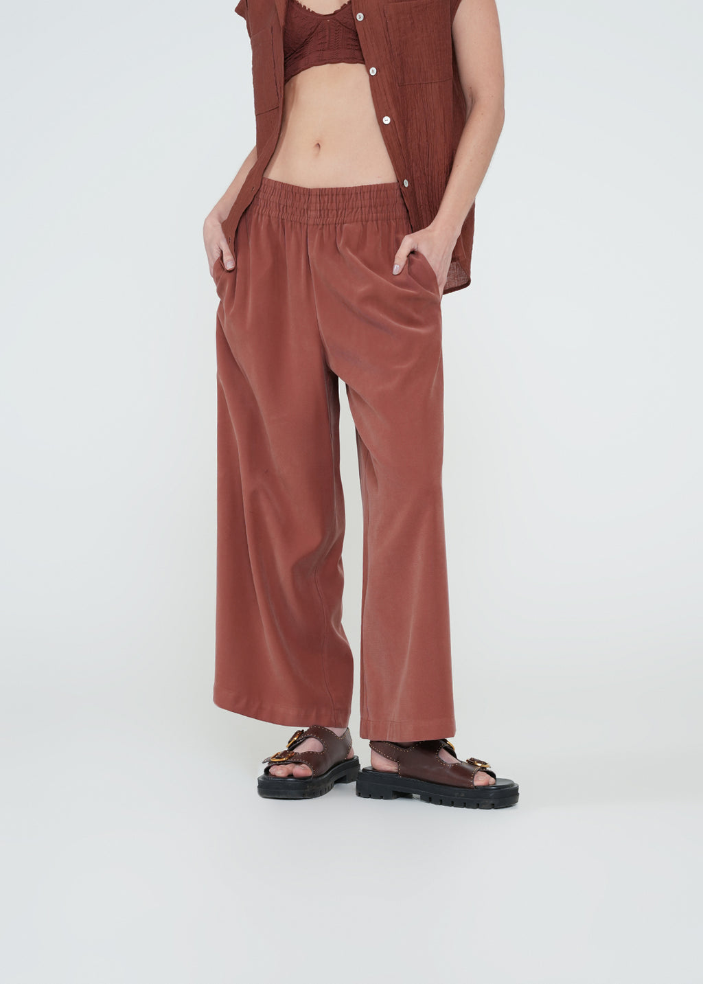 Pantalón Palazzo - Naranja 14_432H308_NAR191428_3
