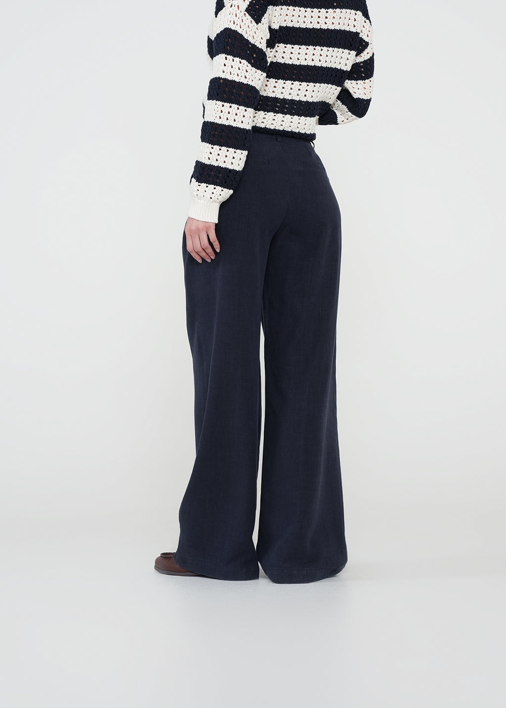 Pantalón Wide Leg con pretina asimétrica - Azul 14_432H339_AZU193922_6
