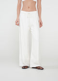 Pantalón Wide Leg con bordado marino - Crudo 14_432H344_CRU110605_0