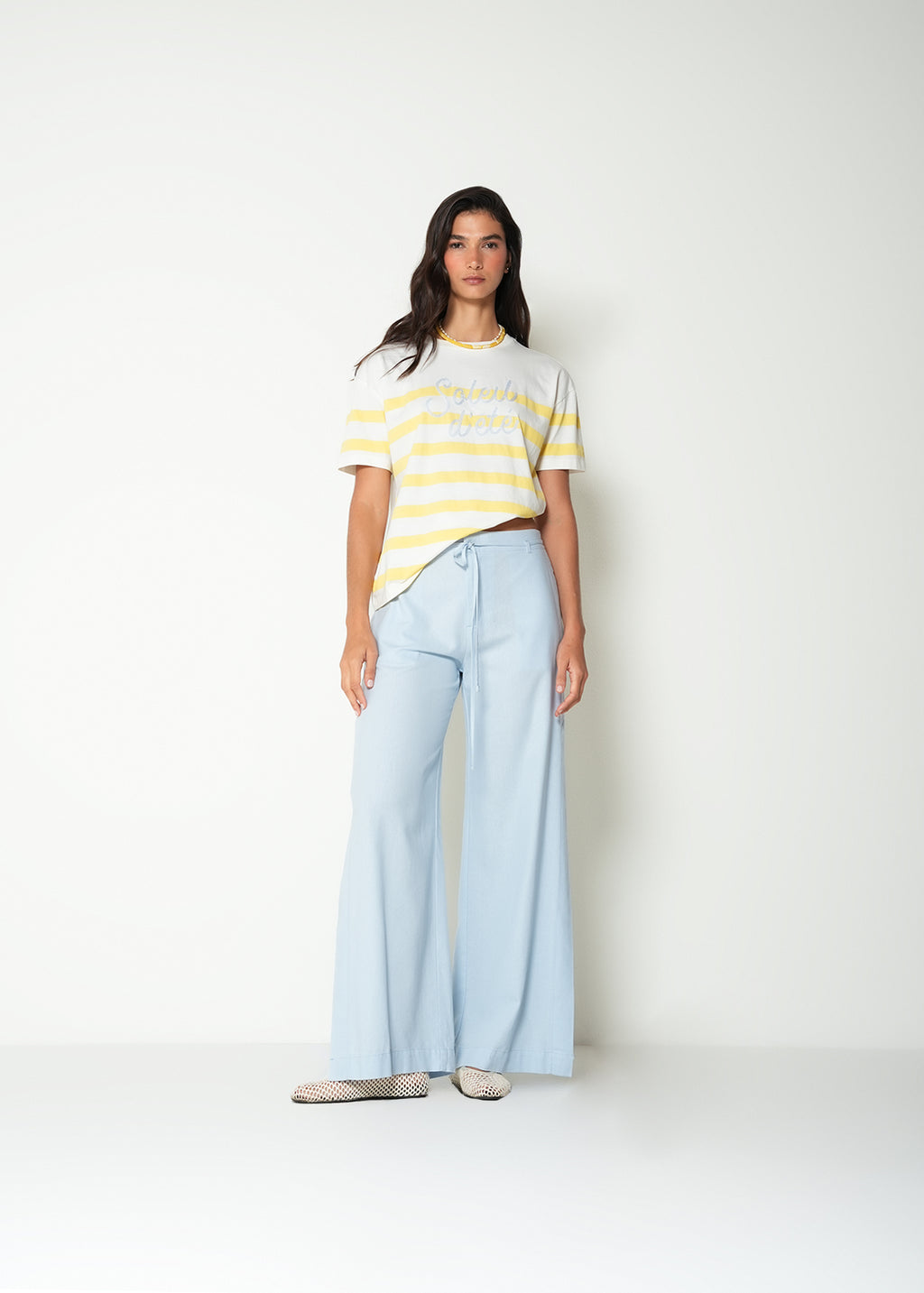 Pantalón wide leg tiro medio - Azul 14_432H393_AZU144112_3