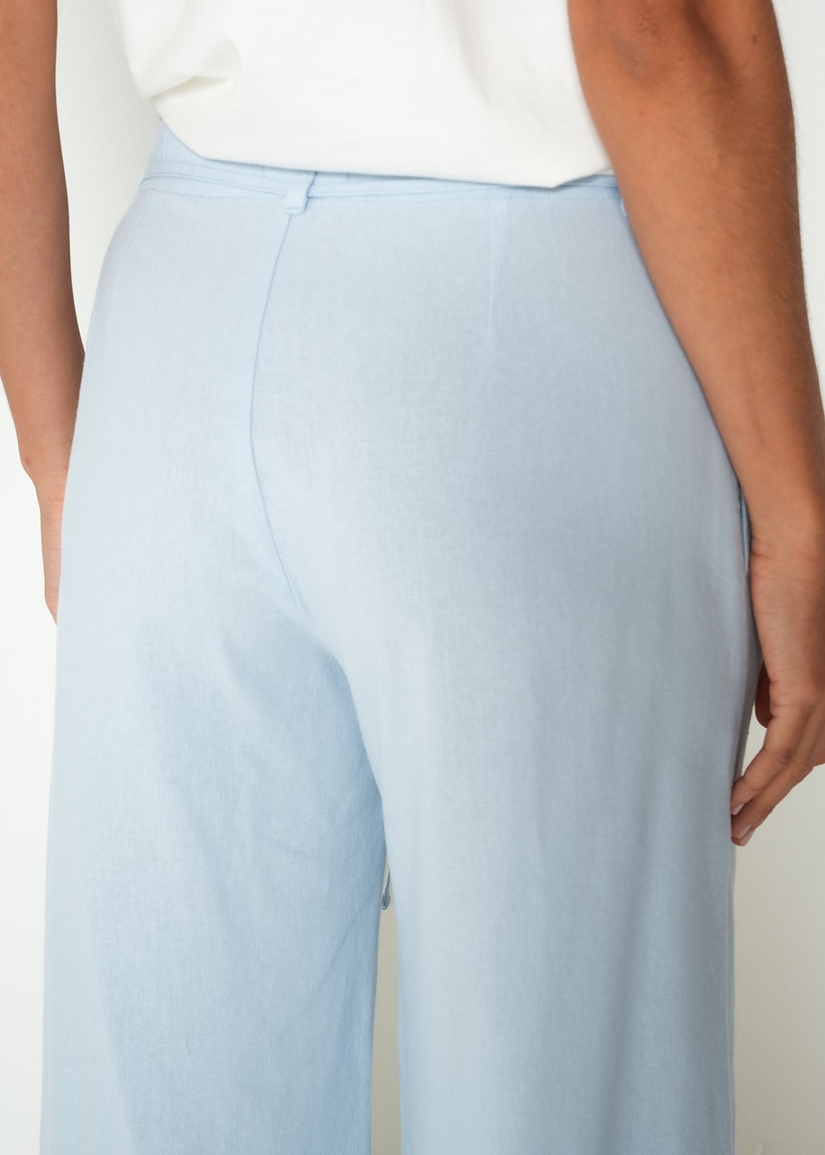 Pantalón wide leg tiro medio - Azul 14_432H393_AZU144112_6