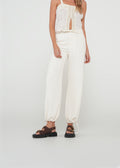 Pantalón Baggy con ajuste en bota - Blanco 14_432H398_BLA120601_0