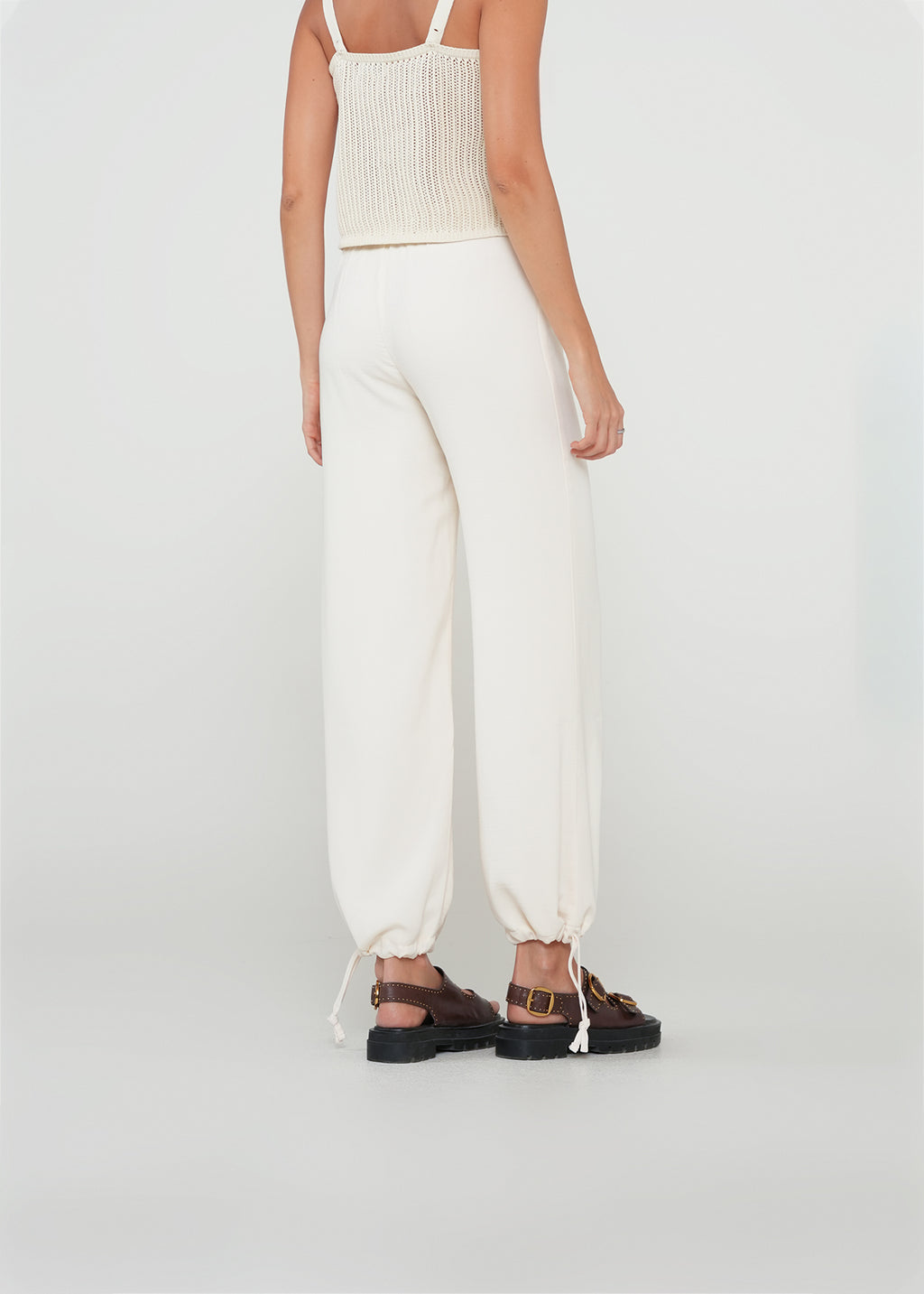Pantalón Baggy con ajuste en bota - Blanco 14_432H398_BLA120601_7