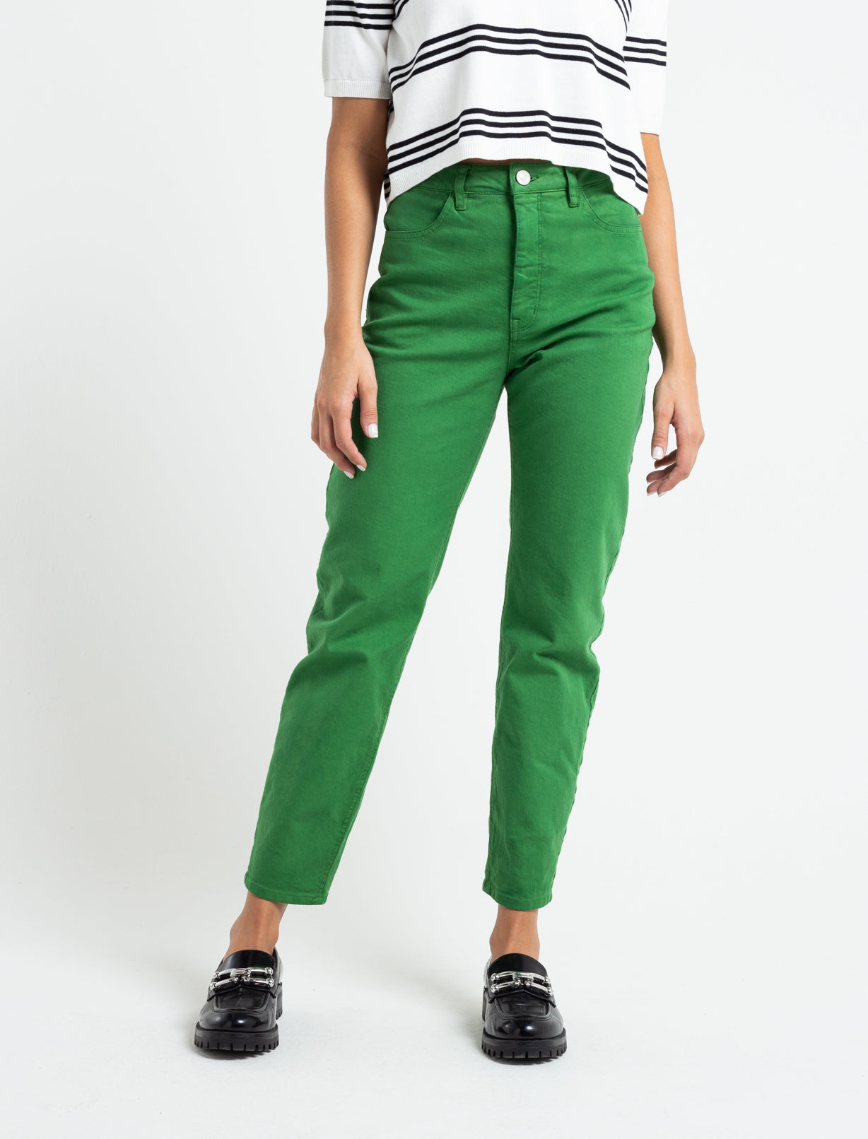 Pantalón cuatro bolsillos - Verde 14_433E314_VER186330_3