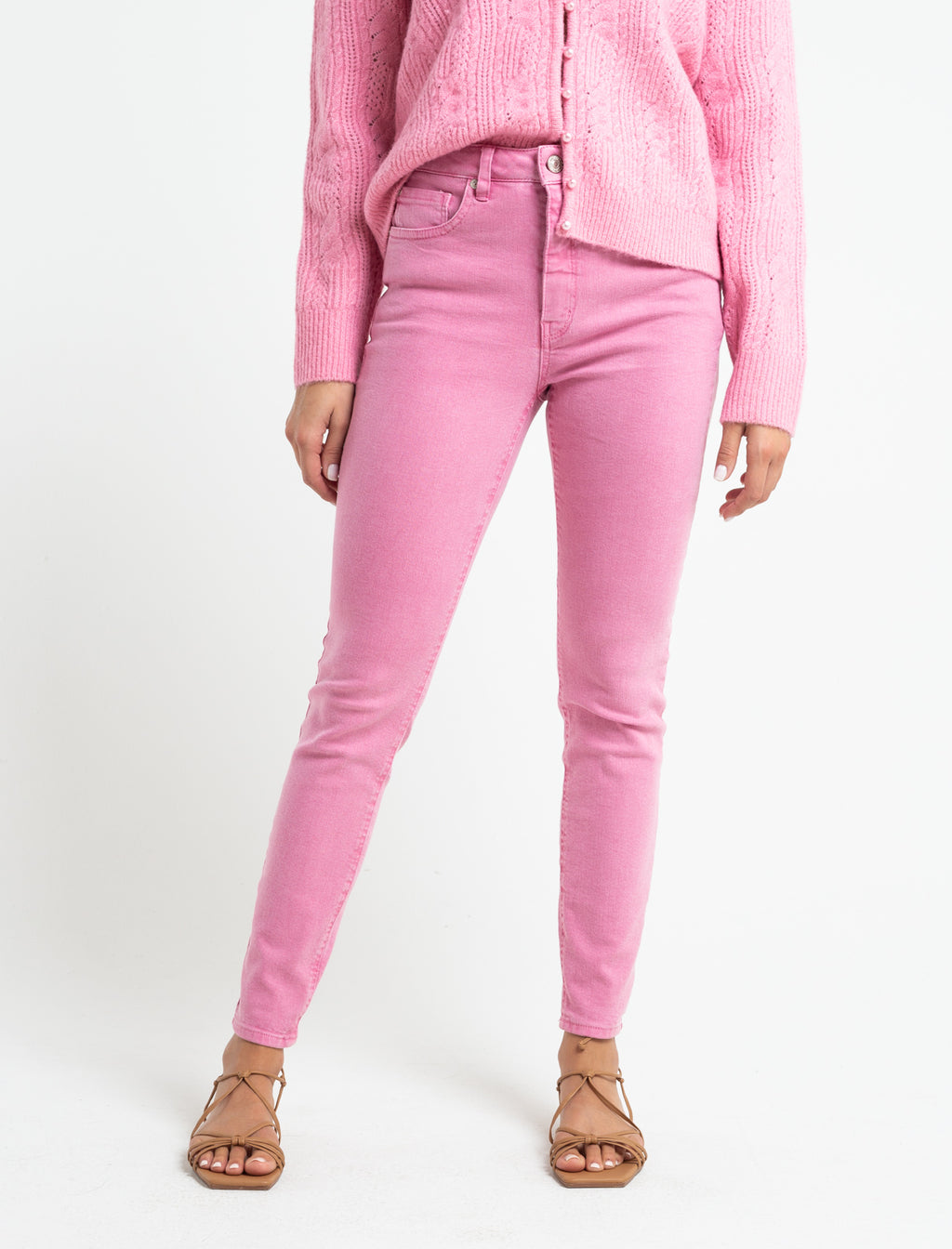 Pantalón de tiro súper alto - Rosa 14_433E322_ROS152210_0
