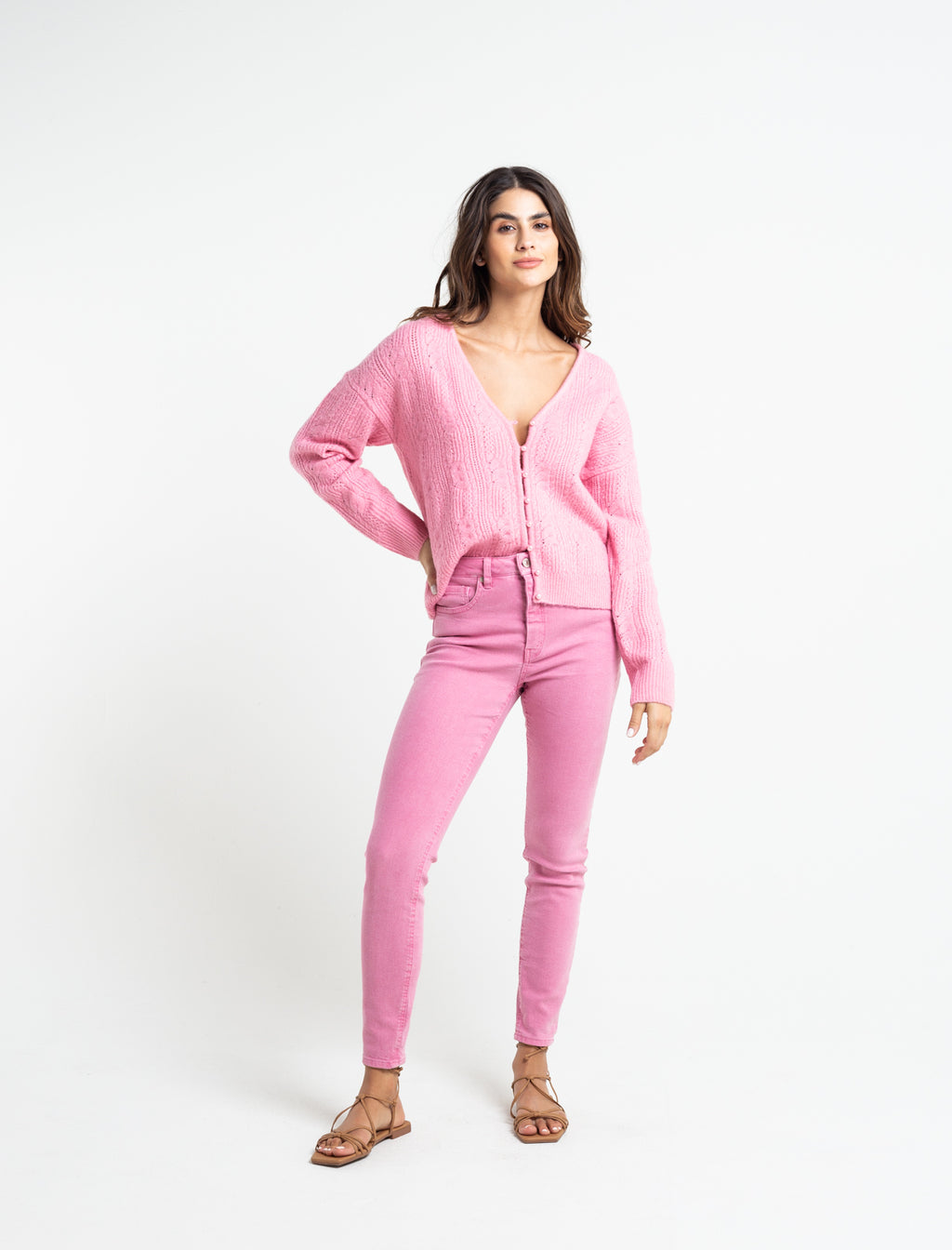 Pantalón de tiro súper alto - Rosa 14_433E322_ROS152210_8