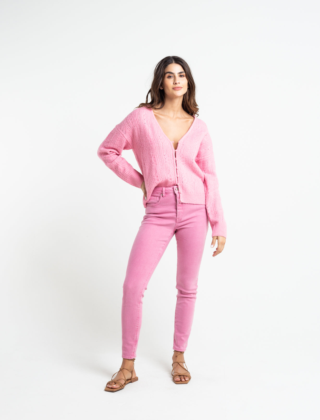 Pantalón de tiro súper alto - Rosa 14_433E322_ROS152210_8