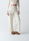 Pantalón Wide Leg Long tiro alto - Crudo 14_433G359_CRU110110_0