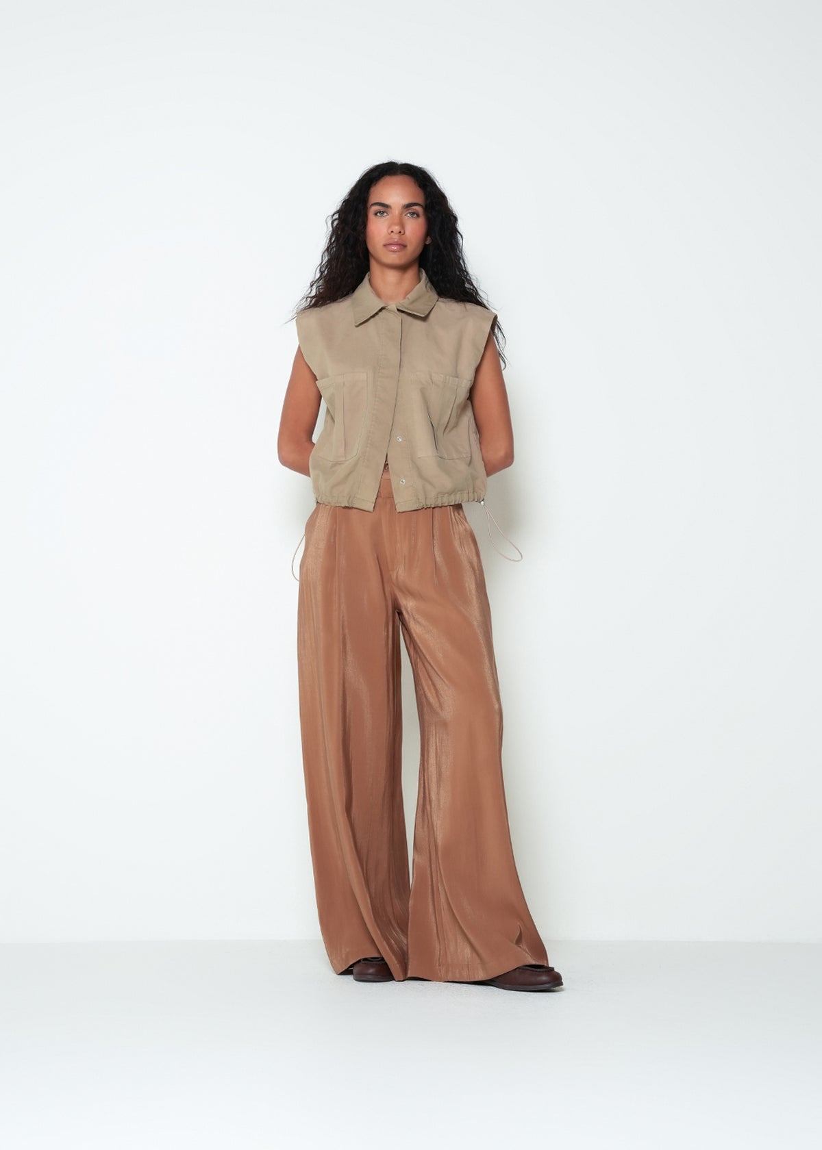 Pantalón flare - Café 14_433H302_CAF181029_0