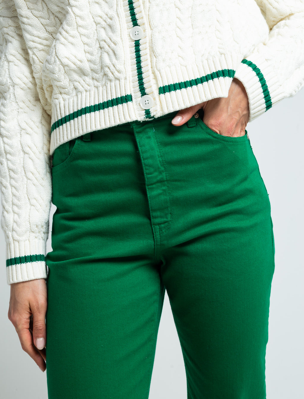 Pantalón cinco bolsillos - Verde 14_439E315_VER196026_7