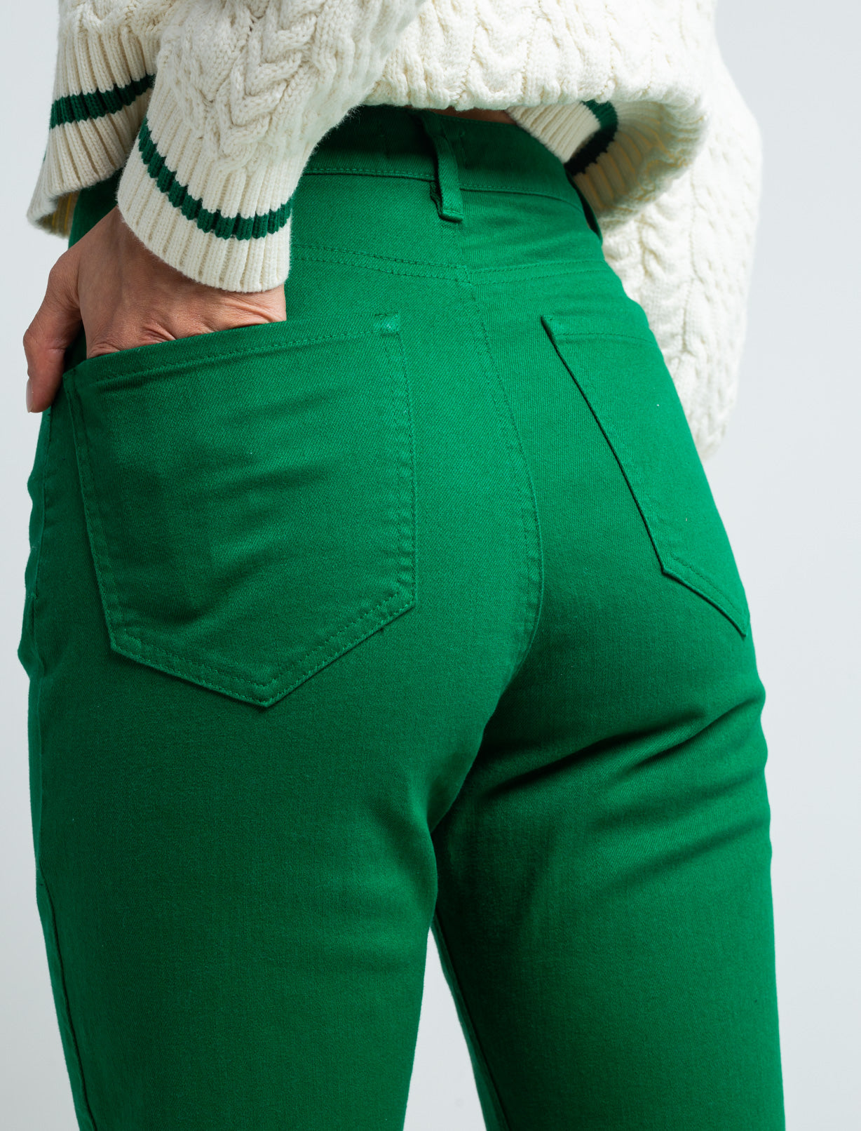 Pantalón cinco bolsillos - Verde 14_439E315_VER196026_8