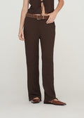 Pantalón Straight con textura - Café 14_439G004_CAF190912_0