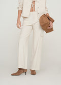 Pantalón Wide Leg tipo cargo - Crudo 14_439G309_CRU135304_0