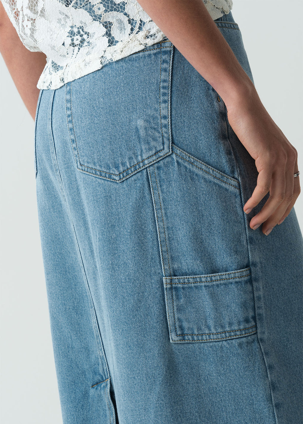 Falda larga en denim - Azul 14_443G315_AZU183928_4