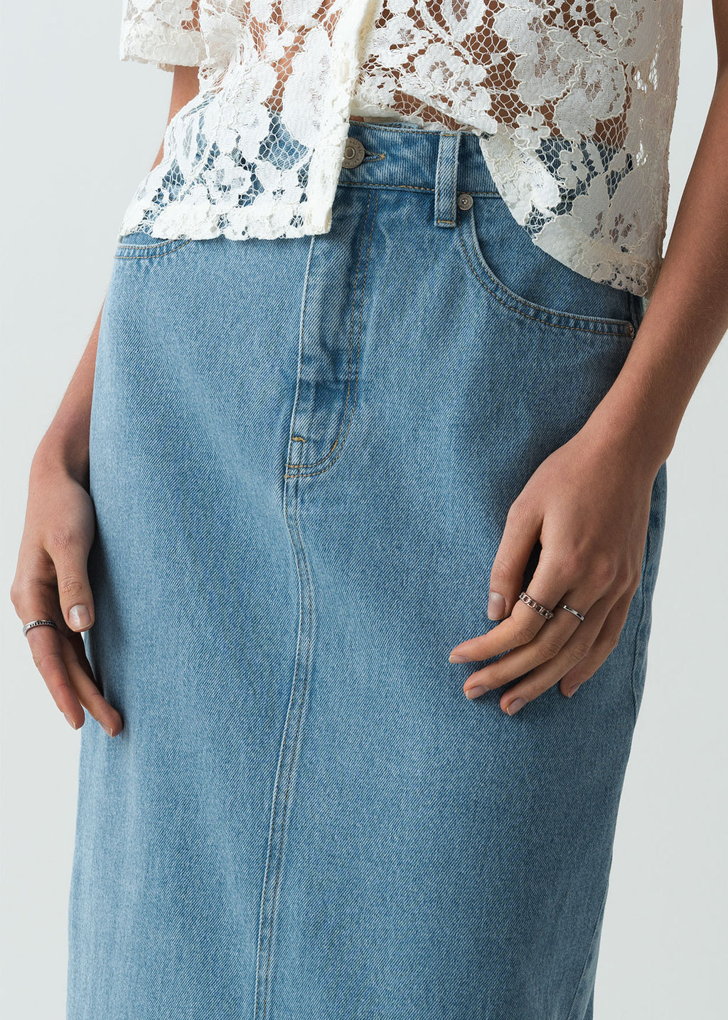 Falda larga en denim - Azul 14_443G315_AZU183928_6