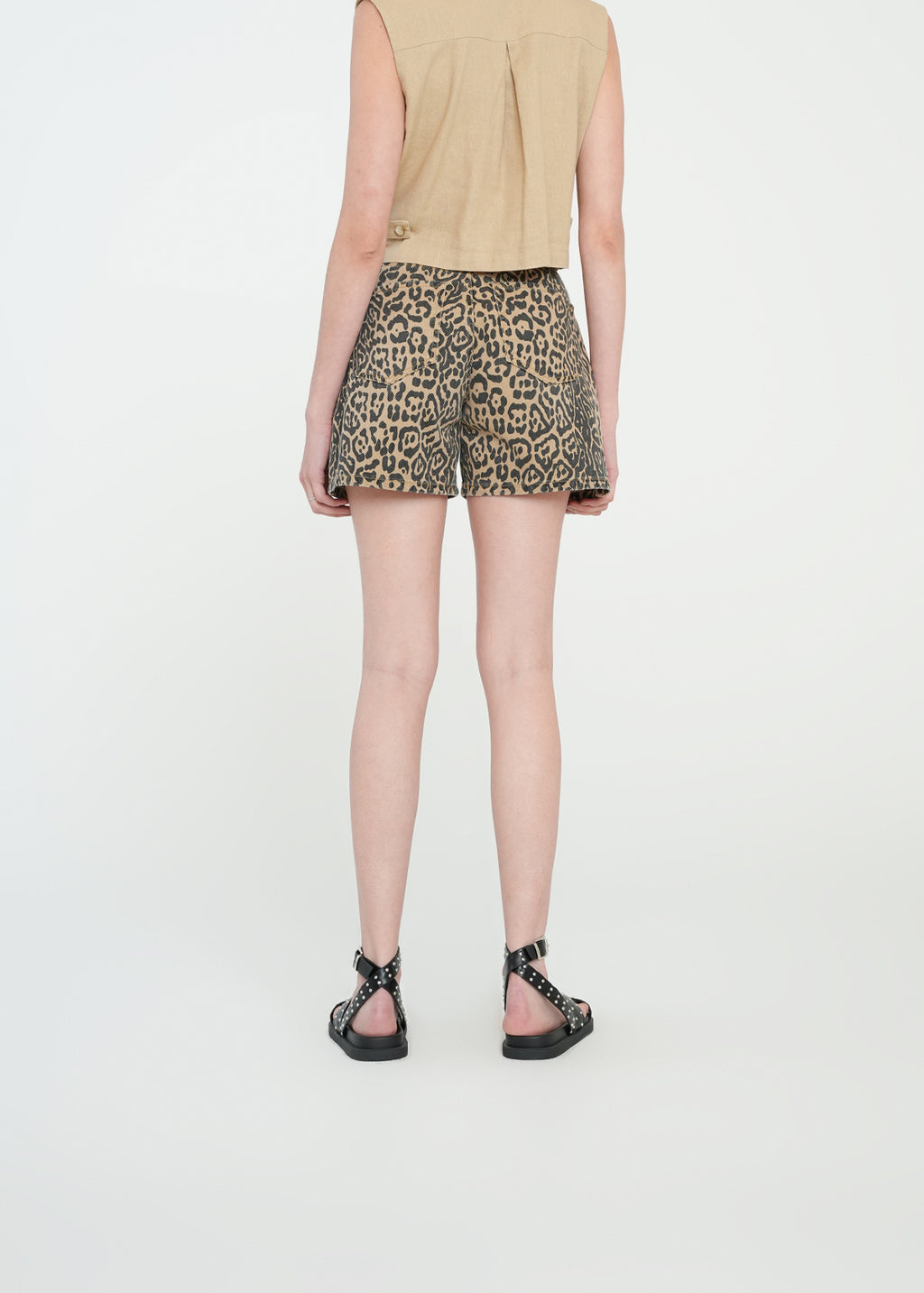 Short de animal print - Beige 14_451H330_BEI151114_7