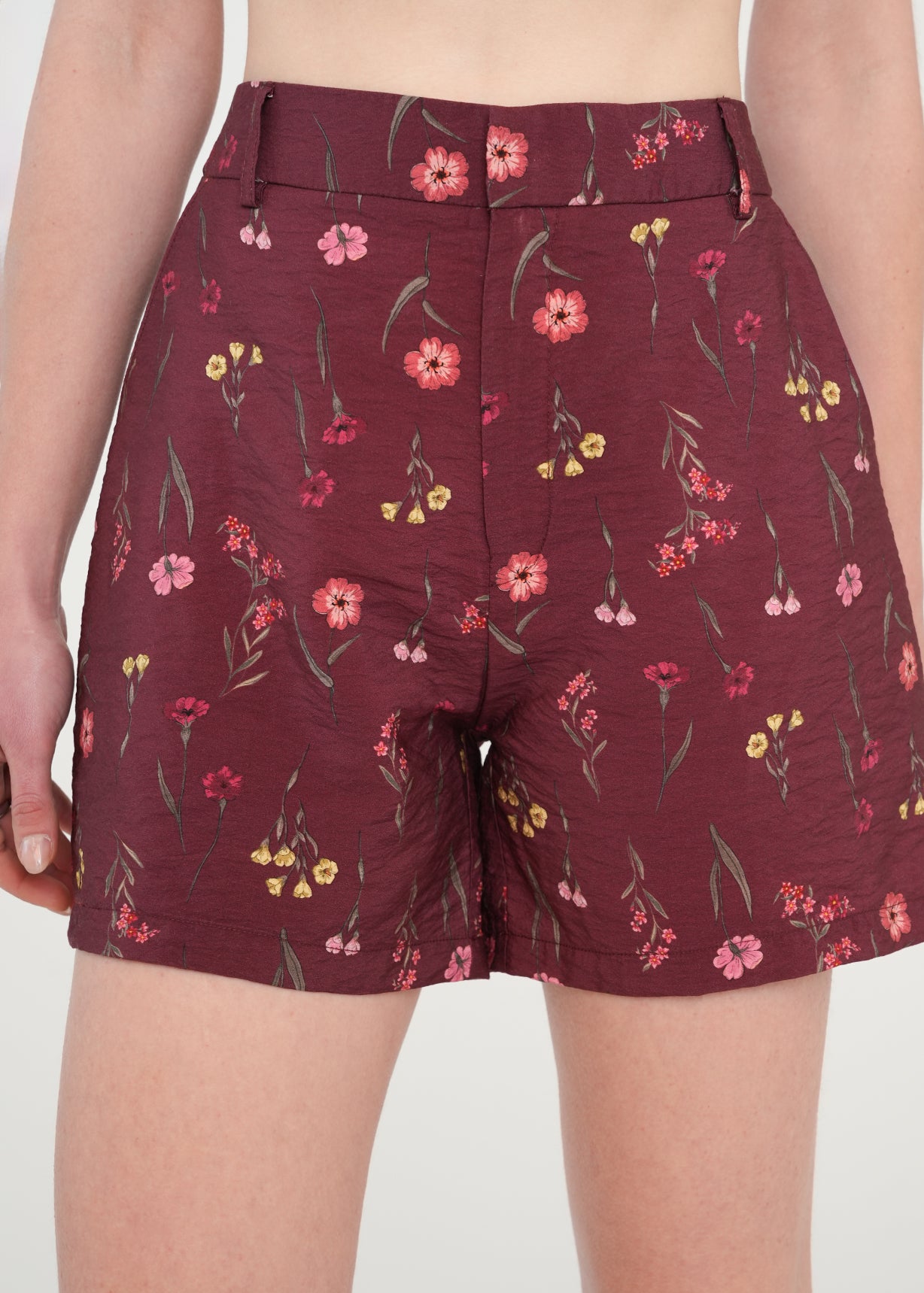 Short corto floral - Rojo 14_451H332_ROJ191725_4