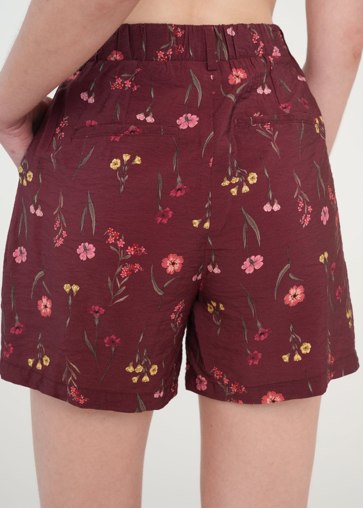 Short corto floral - Rojo 14_451H332_ROJ191725_6