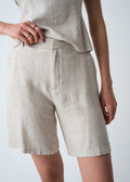 Short en lino - Crudo 14_453G380_CRU130905_0