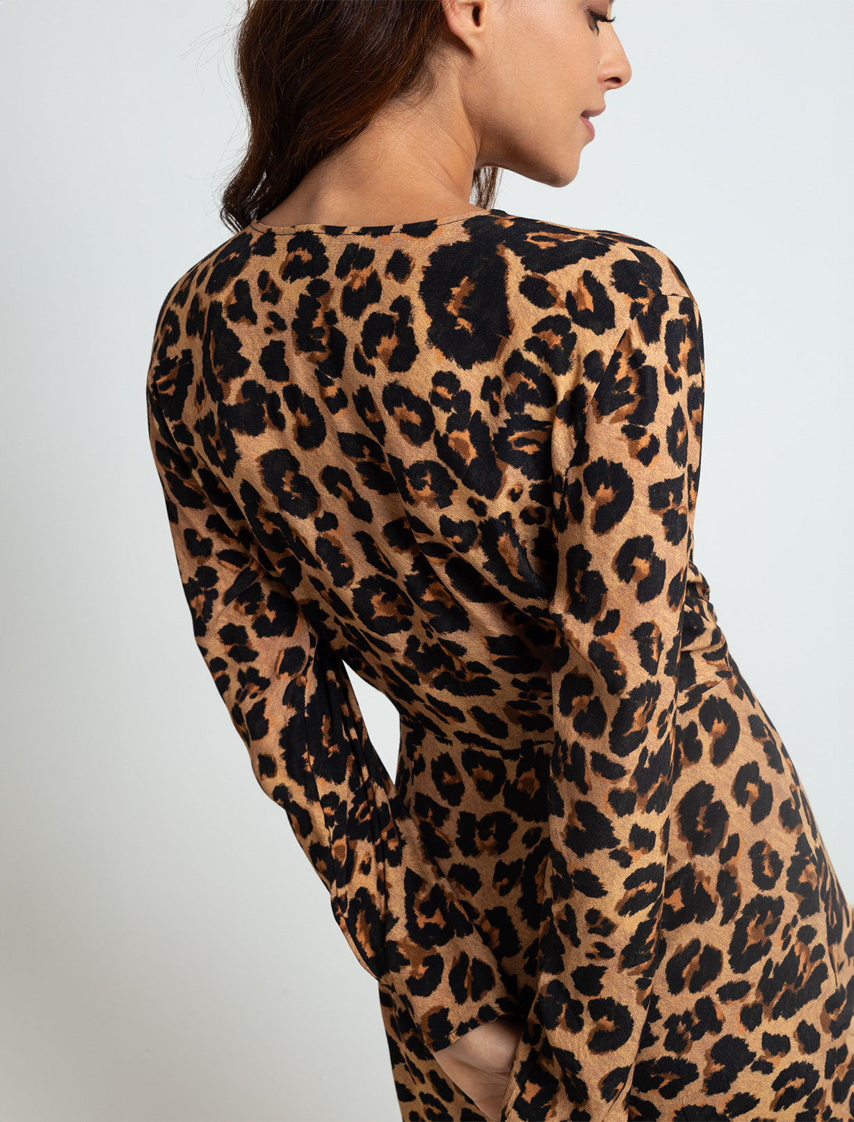 Vestido con estampado animal print - Amarillo 14_473F350_AMA171125_5