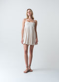Vestido corto para llevar en planes con amigas - Crudo 14_473G386_CRU111001_0