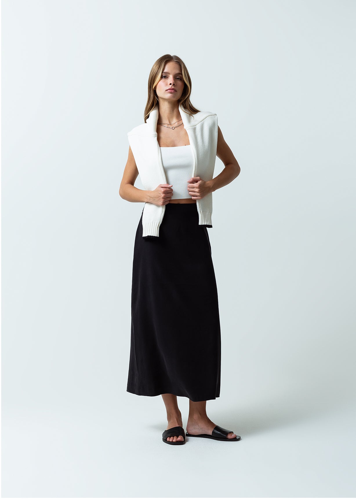 Camisa tejida de tiras - Crudo 14_481G010_CRU111001_5