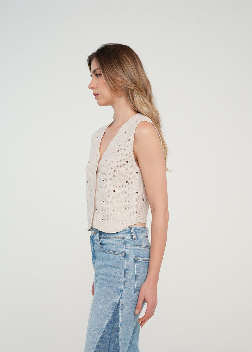 Camisa tejida - Crudo 14_481H003_CRU130000_3