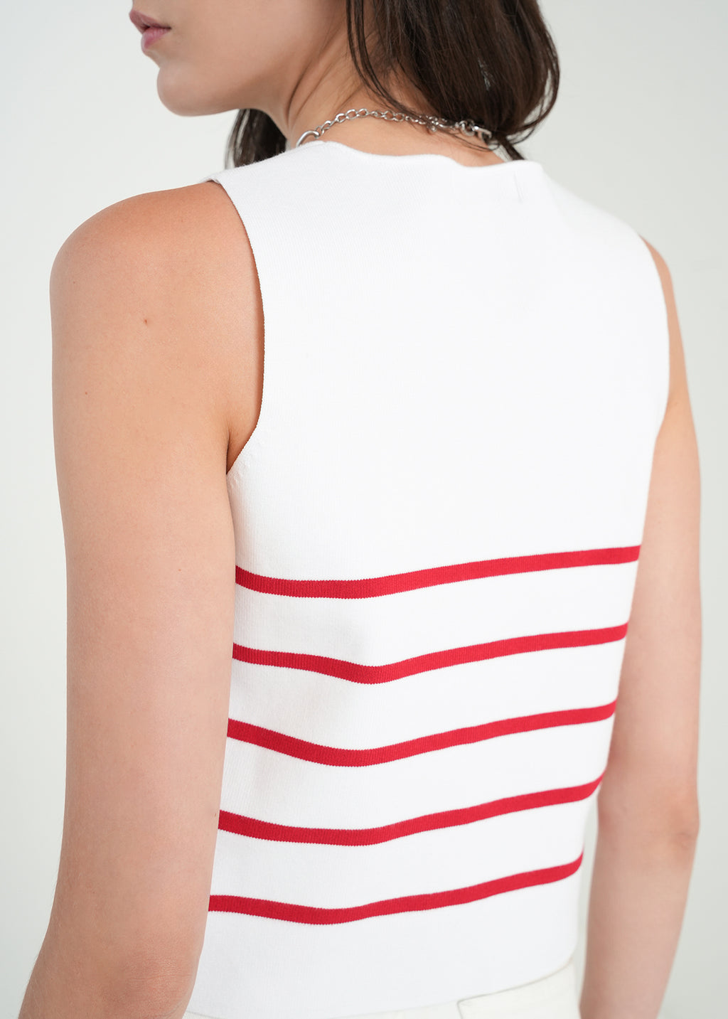 Camiseta tejida manga sisa - Crudo 14_481H082_CRU111001_6