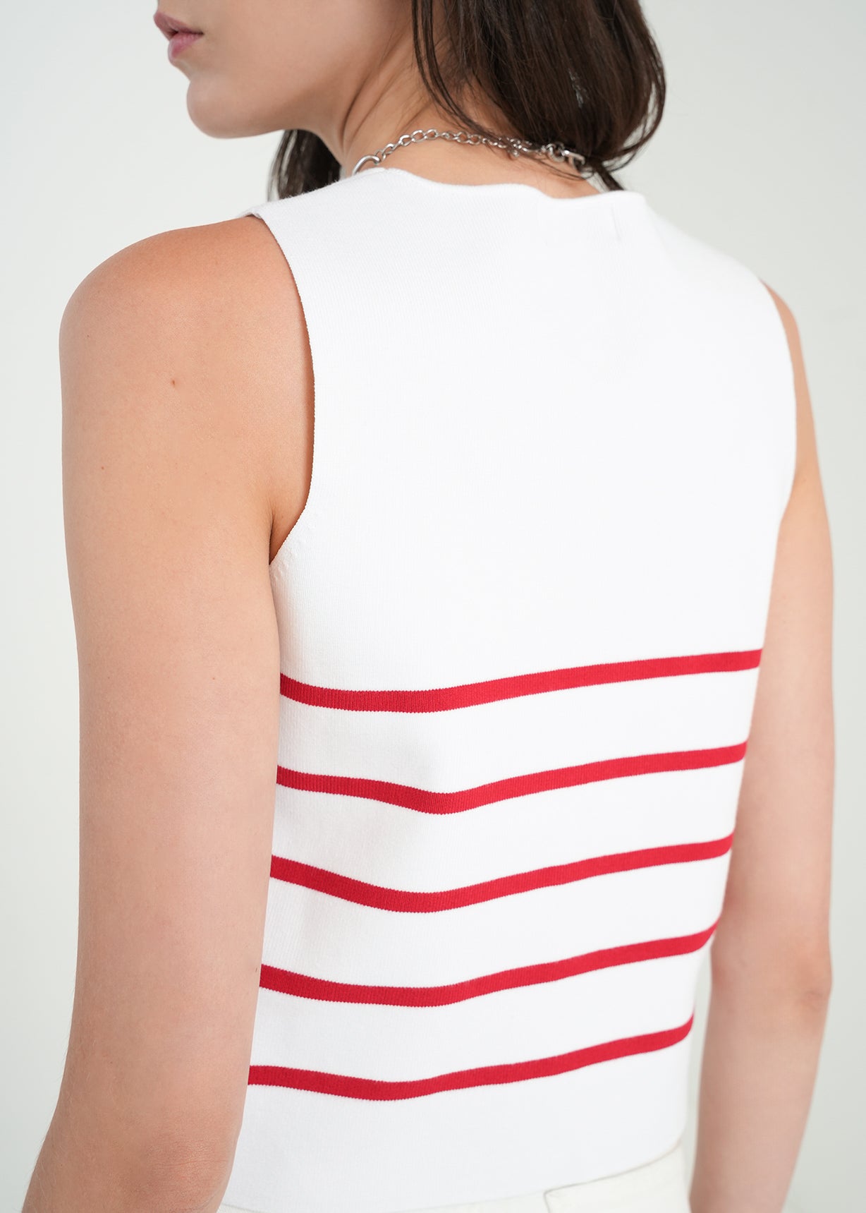 Camiseta tejida manga sisa - Crudo 14_481H082_CRU111001_6