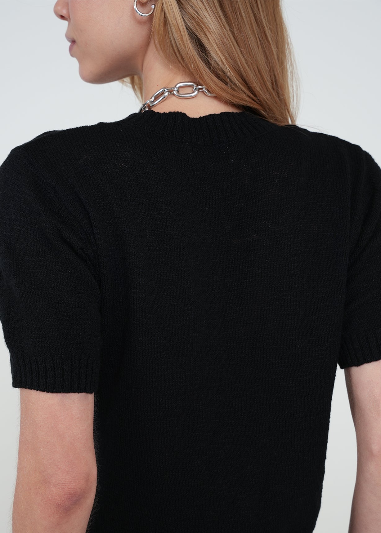 Camiseta tejida con brillo - Negro 14_482H022_NEG193909_6
