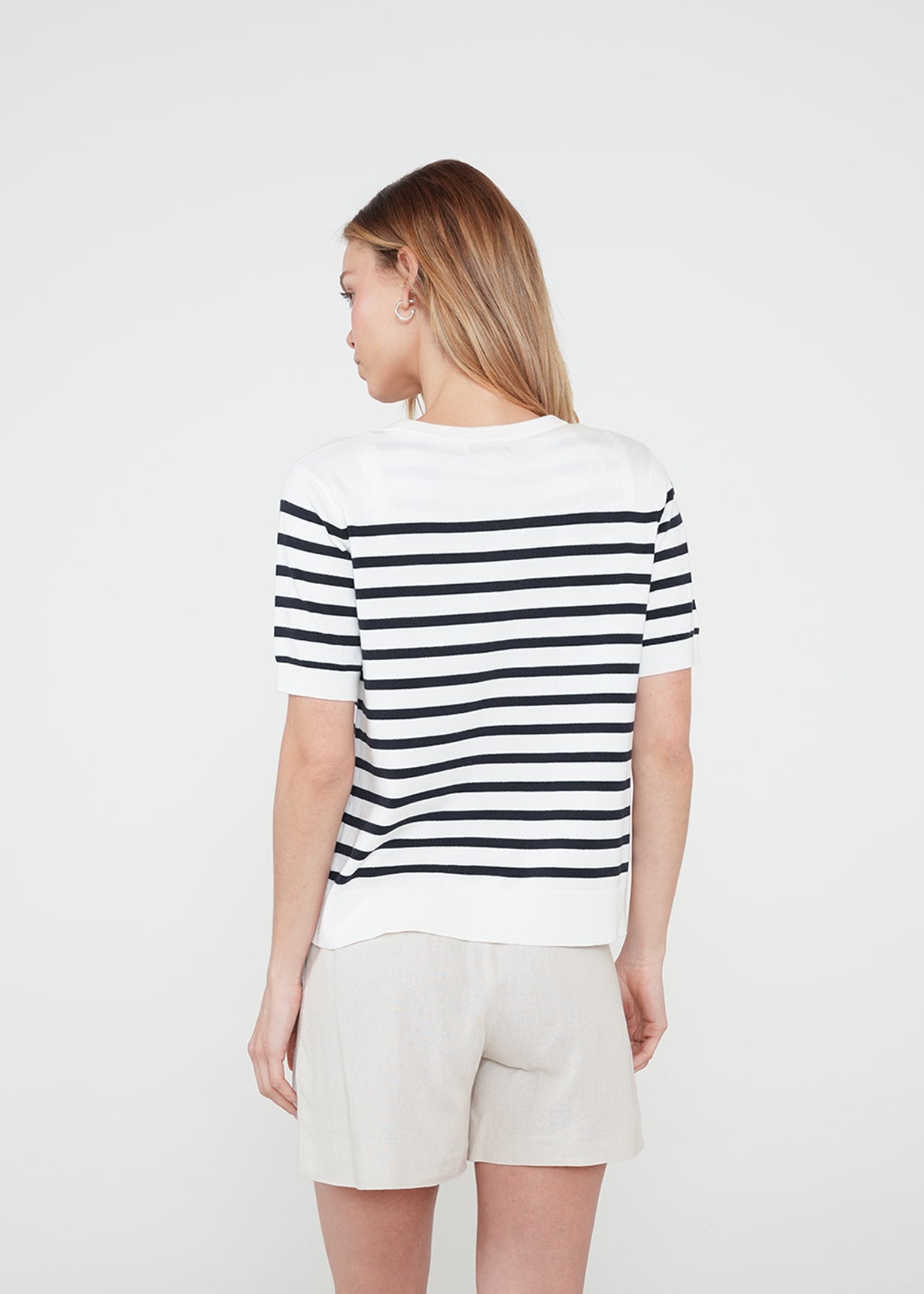Camiseta tejida con botones - Crudo 14_482H045_CRU110605_7
