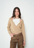 Buzo tejido cruzado - Beige 14_482H072_BEI151116_0
