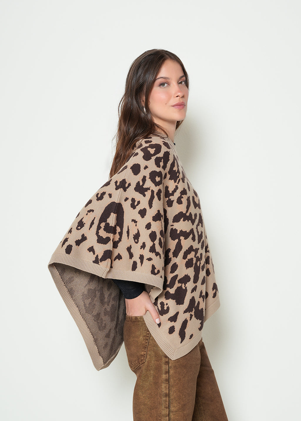 Kimono tejido animal print - Beige 14_482H082_BEI151304_5
