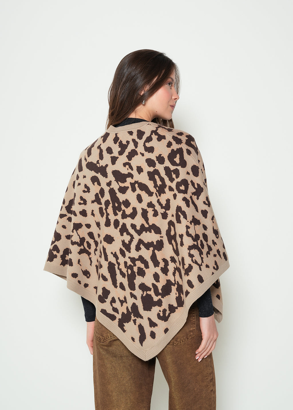 Kimono tejido animal print - Beige 14_482H082_BEI151304_7