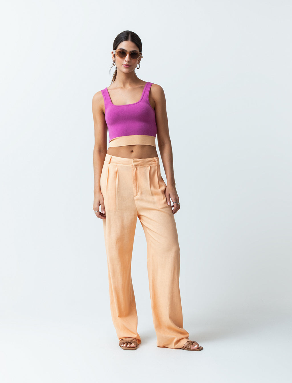 Camiseta tejida tipo crop - Morado 14_483F093_MOR183027_3