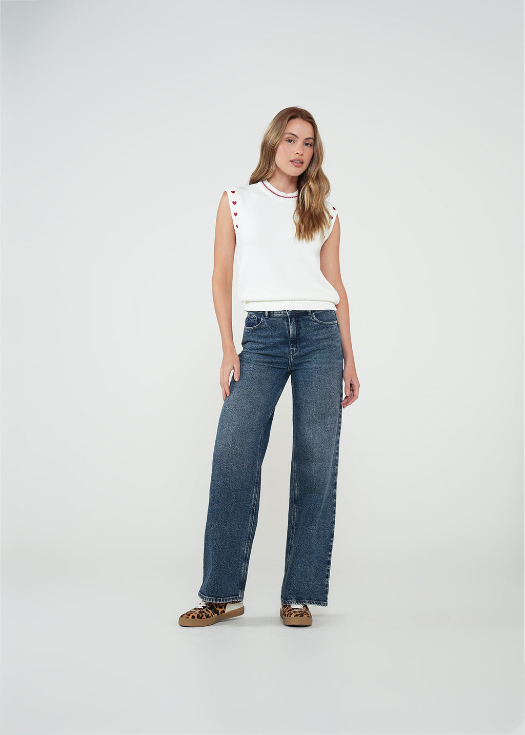 Camisa tejida manga sisa - Crudo 14_485H002_CRU111001_3