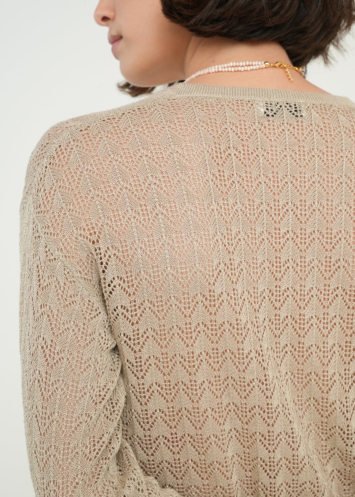 Cárdigan tejido - Beige 14_489G067_BEI151306_6