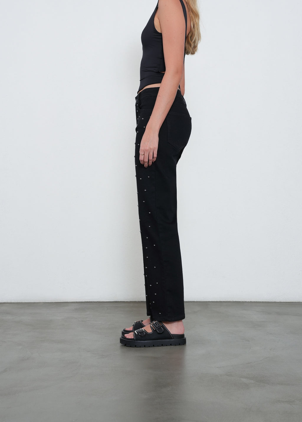 Jeans straight tiro medio - Negro 14_491H032_NEG193909_4